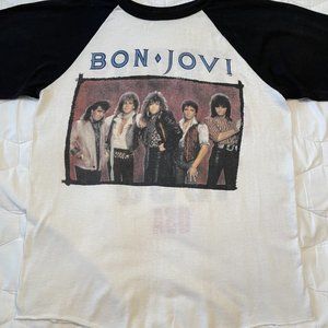 BON JOVI 7800® FAHRENHEIT 1985 USA VINTAGE T-SHIRT
